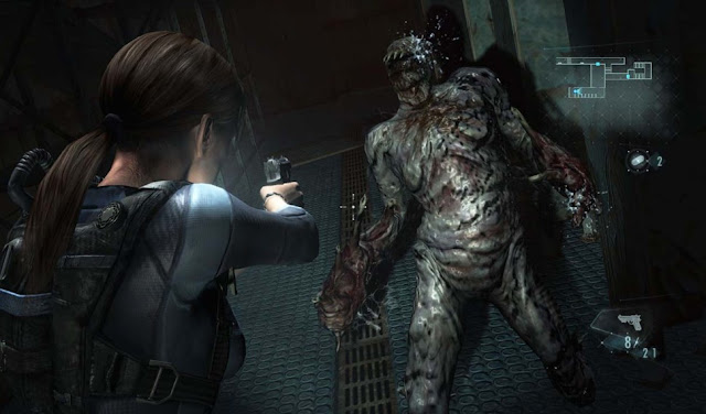 صوره من داخل لعبه Resident Evil Revelations