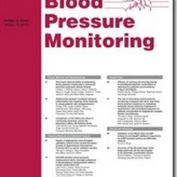 La primera parte del Estudio PALMERA publicada en la revista Blood Pressure Monitoring.