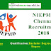 NIEPMD Chennai Recruitment 2018