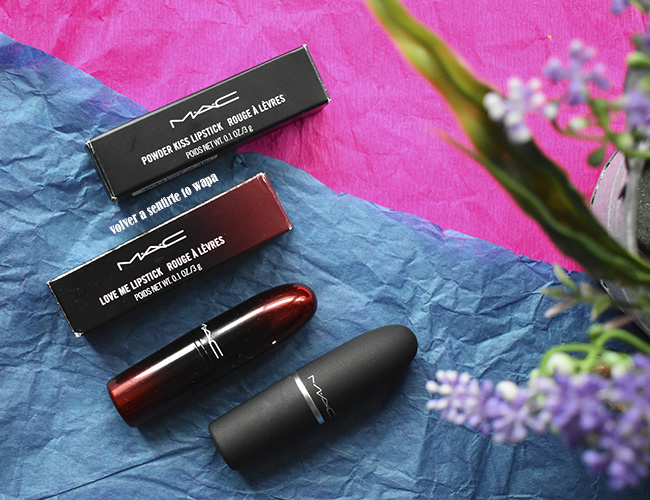 Labiales rojos de MAC