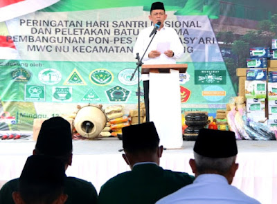 Gubernur Kepri Lakukan Peletakan Batu Pertama, Pembangunan Ponpes Hasyim Asy'ari di Batam