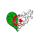 Algeria Flag Heart 4500 x 5400 p  Free Png for Merch by Amazon