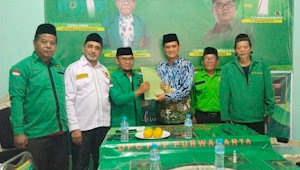 Pendaftaran Verifikasi Pemberkasan, DPC PPP Kabupaten Purwakarta Sambut Hangat Kang Ipin