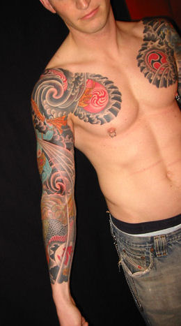 2012 Animal Tattoos Sleeve