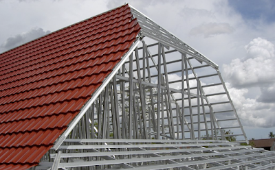 Metode pelaksaan pemasangan atap baja ringan