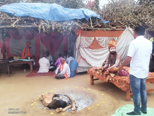 चंदिन माता मंदिर प्रांगण में शतचण्डी दुर्गा महायज्ञ आज से