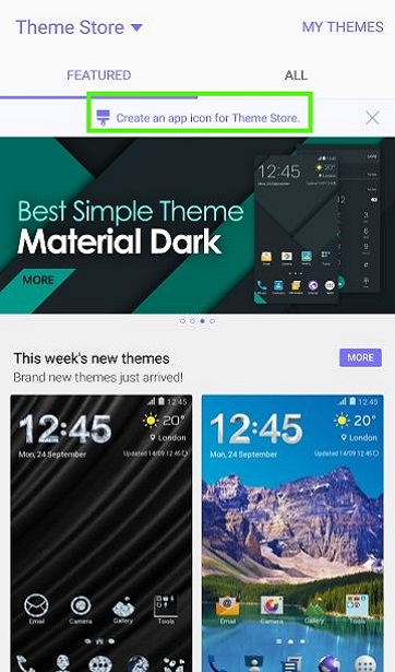 How to use Galaxy Note 5 themes