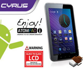 tablet android atom pad cyrus