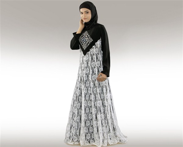Model dress pesta muslim desain modern dan indah terbaru 2017/2018