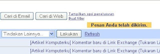 pesan Gmail Sukses