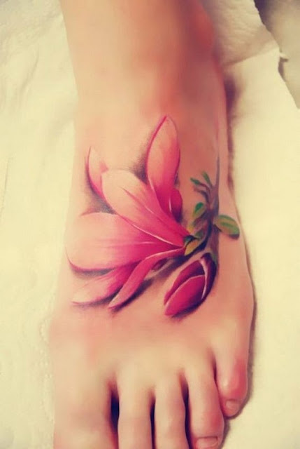 tatuagens femininas de flores