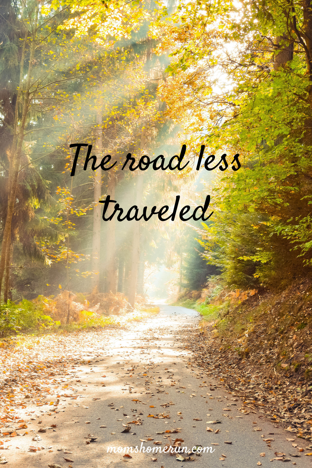 The road less traveled