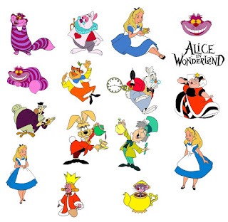 Alice in wonderland svg,cut files,silhouette clipart,vinyl files,vector digital,svg file,svg cut file,clipart svg,graphics clipart