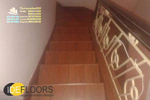 Cung cấp, thi công và Lắp đặt cầu thang bằng Sàn nhựa IDEfloors - 0904111382