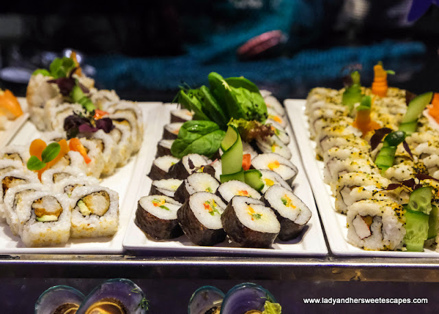 Sushi Rolls in Medley Pullman Dubai