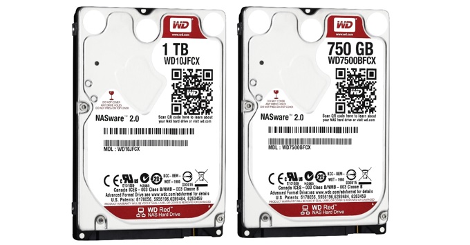 WD Red 2.5-inch (750GB to 1TB)