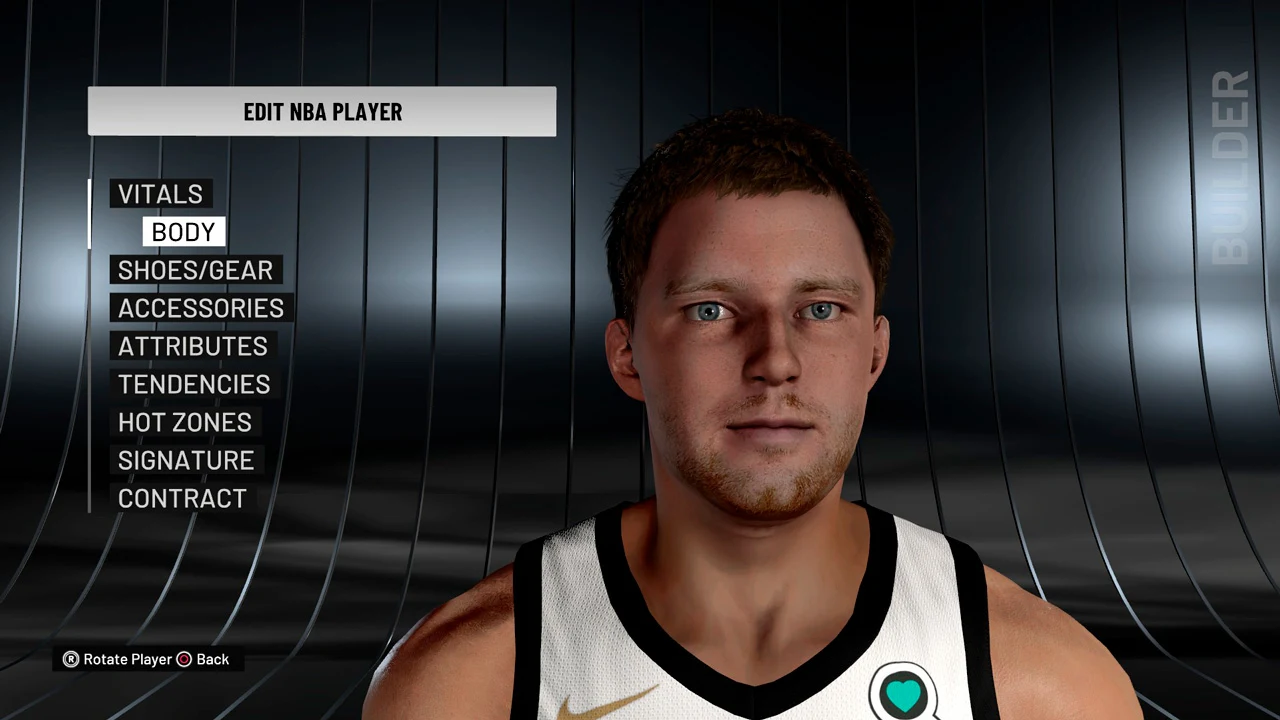 NBA 2K22 Alex Kirk Cyberface