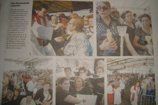 A Romaría de San Breixo, Barro na prensa.