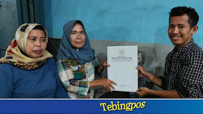 GAS Tebingtinggi Ucapkan Terima Kasih Kepada Notaris Denilah Shofa Yang Telah Membantu Pengurusan SK. Menkumham