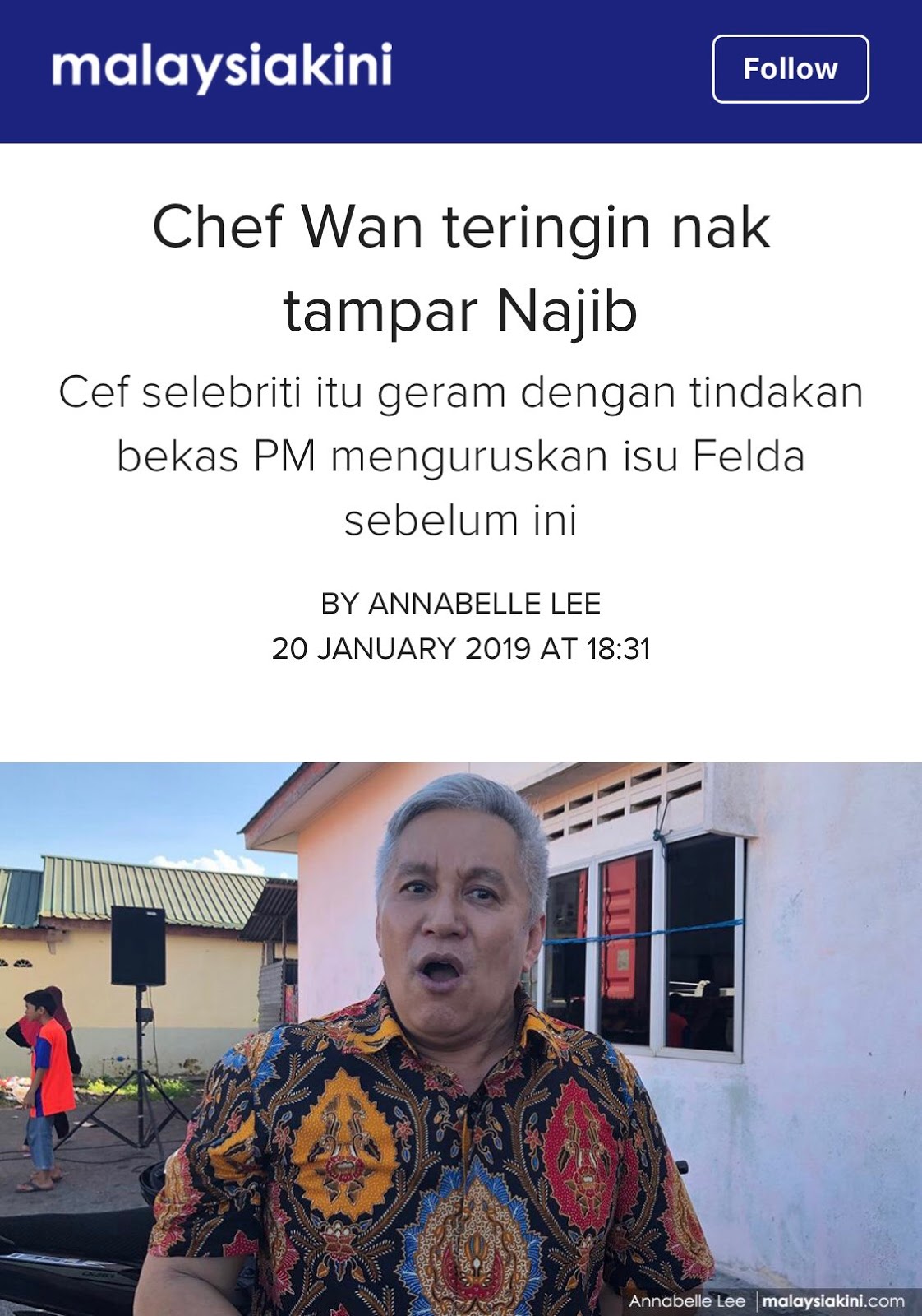 2019 ~ Isu-isu politik terkini di malaysia