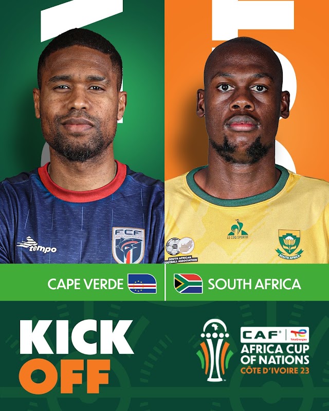 AFCON 2023: Cape Verde vs South Africa - Live Update