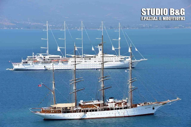 Club Med 2: Το μεγαλύτερο ιστιοφόρο κρουαζιερόπλοιο βρίσκεται στο Ναύπλιο (βίντεο) 