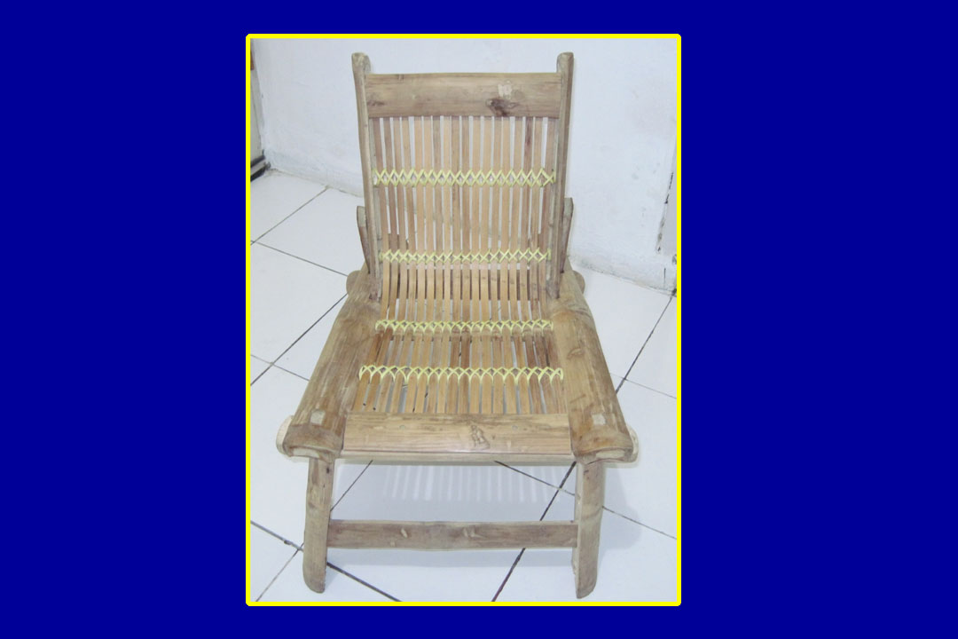 ANEKA BARANG DAN JASA KURSI BAMBU CANTIK  BAMBOO CHAIR