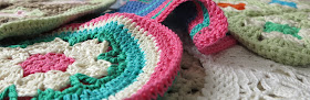 crochet, ByHaafner, doily, potholder, pastel, 