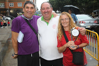 Campeonato de lanzamiento de chapela en las fiestas de Retuerto