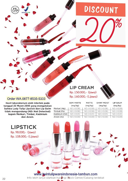 Promo Diskon Maret 2018, Lip Cream, Lipstick