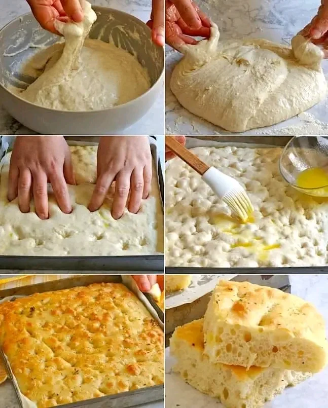 Traditional Focaccia Bread