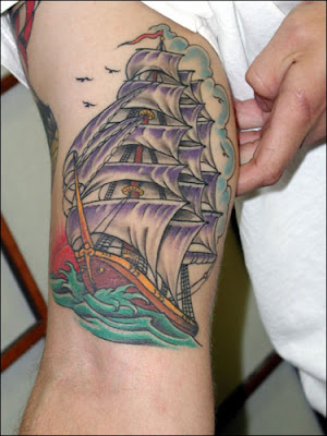 pirate ship tattoos. images Pirate Ship - Luke by