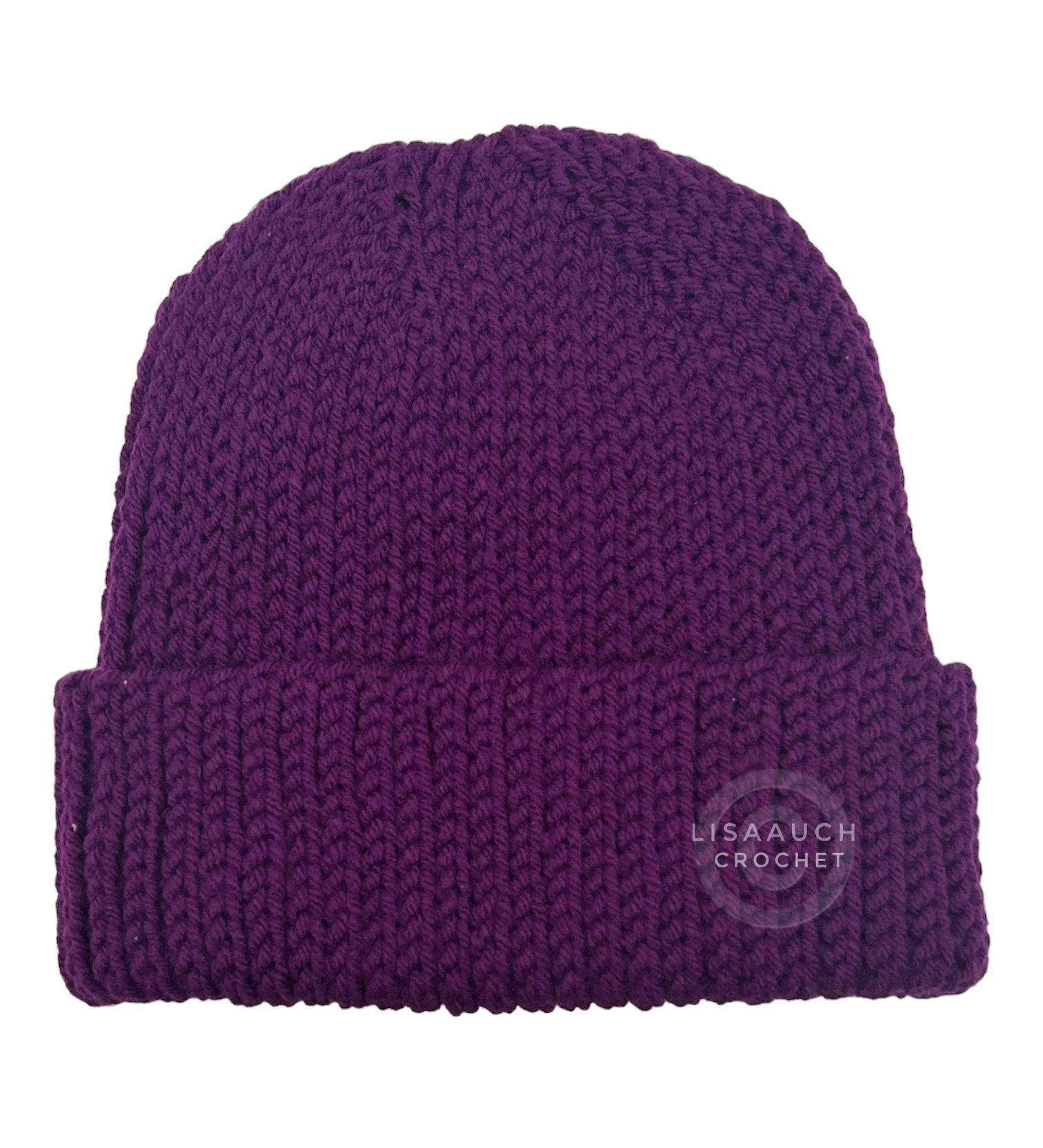 Free Crochet Hat Pattern: All Ribbed Crochet Hat Design