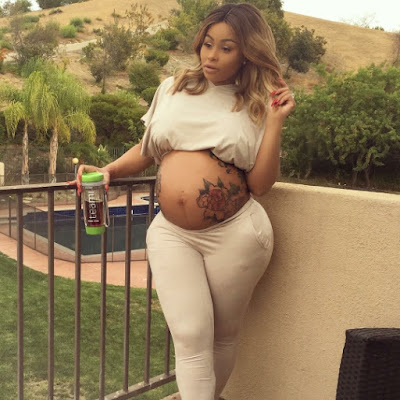 Blac Chyna goes into pre-labour after watching the US presidential election?