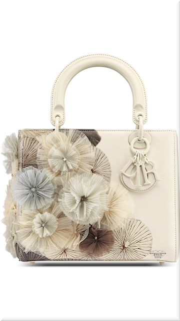 ♦Lady Dior Bags Art Edition 7th 2023 Artist Minjung Kim South Korea, based in France, Italy and USA #dior #ladydior #bags #white #brilliantluxury