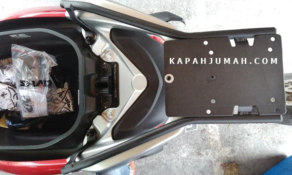 Pasang Bracket SHAD pada Yamaha NMax