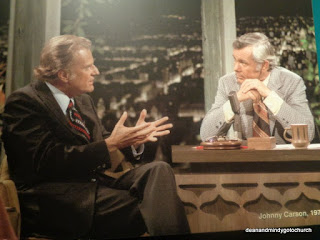 Billy Graham and Johnny Carson on the Tonight Show