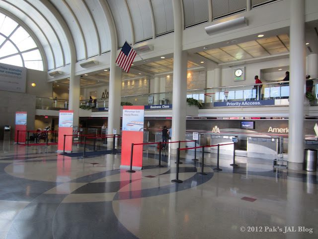 American Airlines Premium and Elite Check-In Counters at LAX