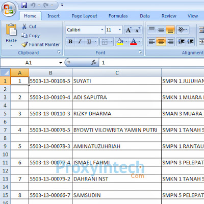 Excel, VBScript, Row