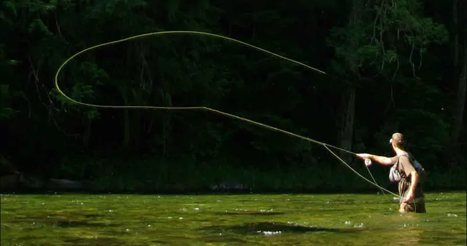 Fly Fishing method, technique