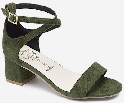 Green sandals, Dresslily