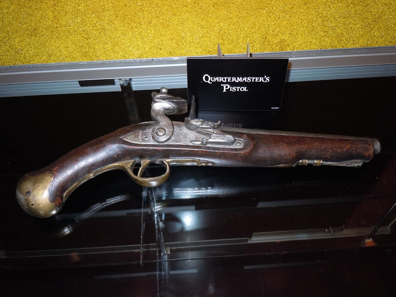 Pirates of the Caribbean 4 Quartermaster pistol prop