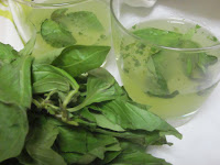 Lemon and Basil Martini