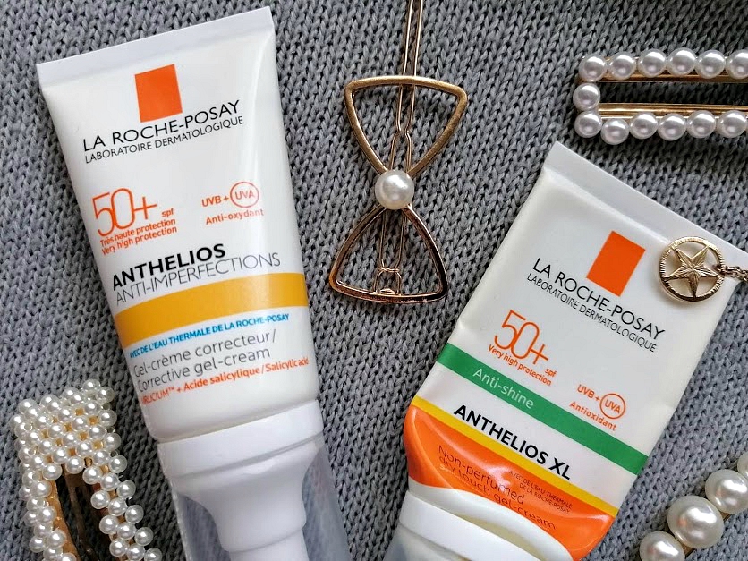 2 La Roche Posay Anthelios SPF products