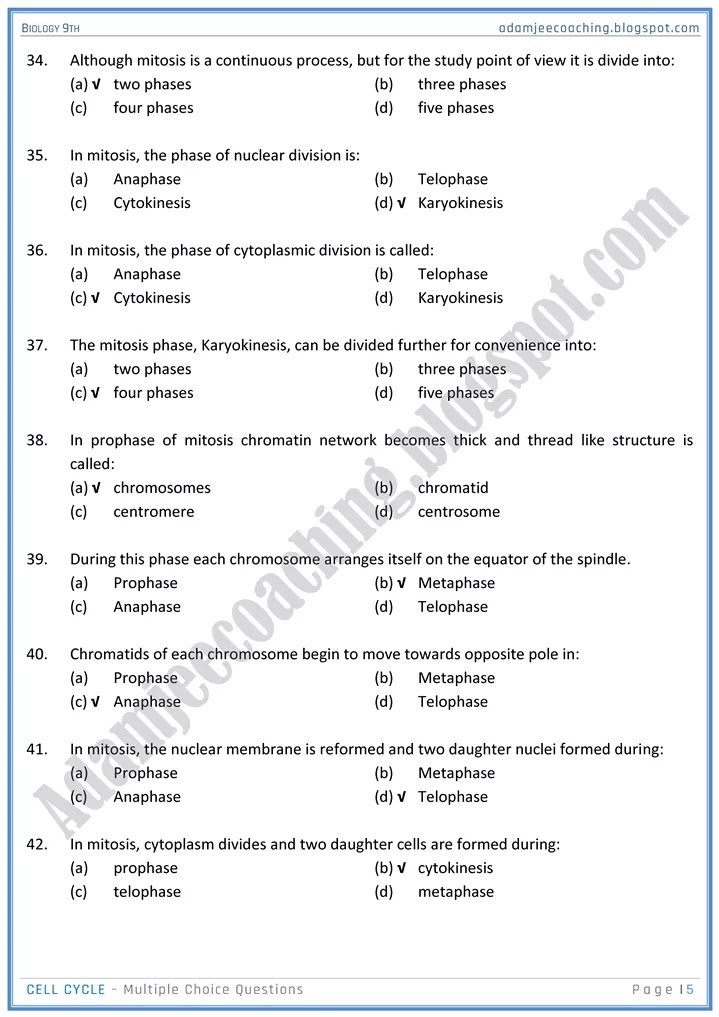 cell-cycle-mcqs-biology-9th