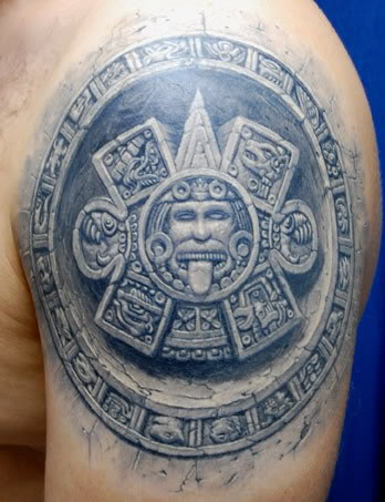  beauty and mystery that persons discover attractive about Aztec Tattoos.