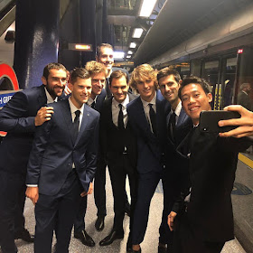 Top 8 ranked Tennis Players in the world looking Dapper in suits as they are set for action at the London NittoATPFinals starting today