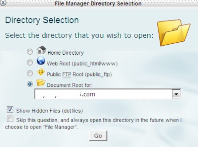 file manager cpanel