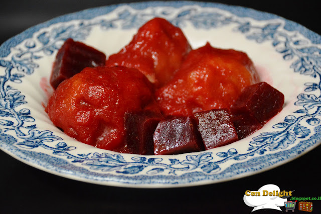 red beetroot soup