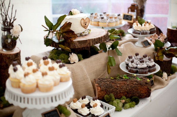 You must see this full post for a camping themed baby shower
